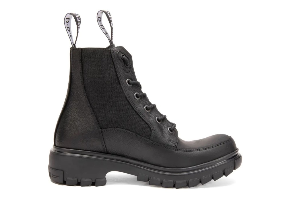 John Fluevog Friday - Black | Everyday Lace-Up Chelsea Boots