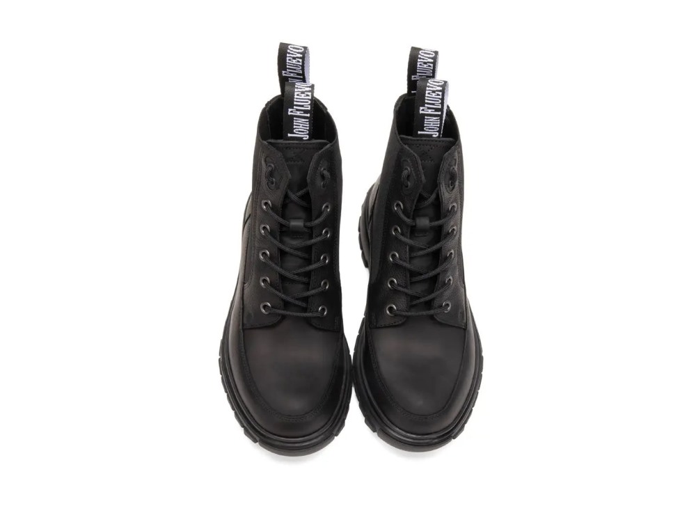 John Fluevog Friday - Black | Everyday Lace-Up Chelsea Boots