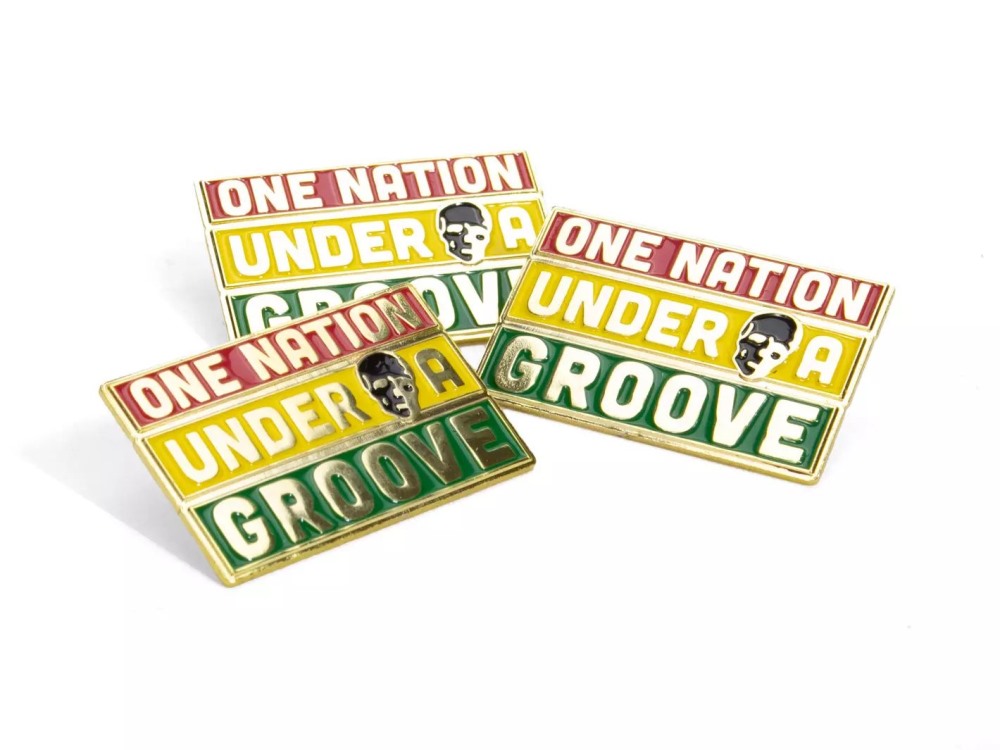 John Fluevog One Nation Under A Groove Pin - Black History Month | Enamel Pin