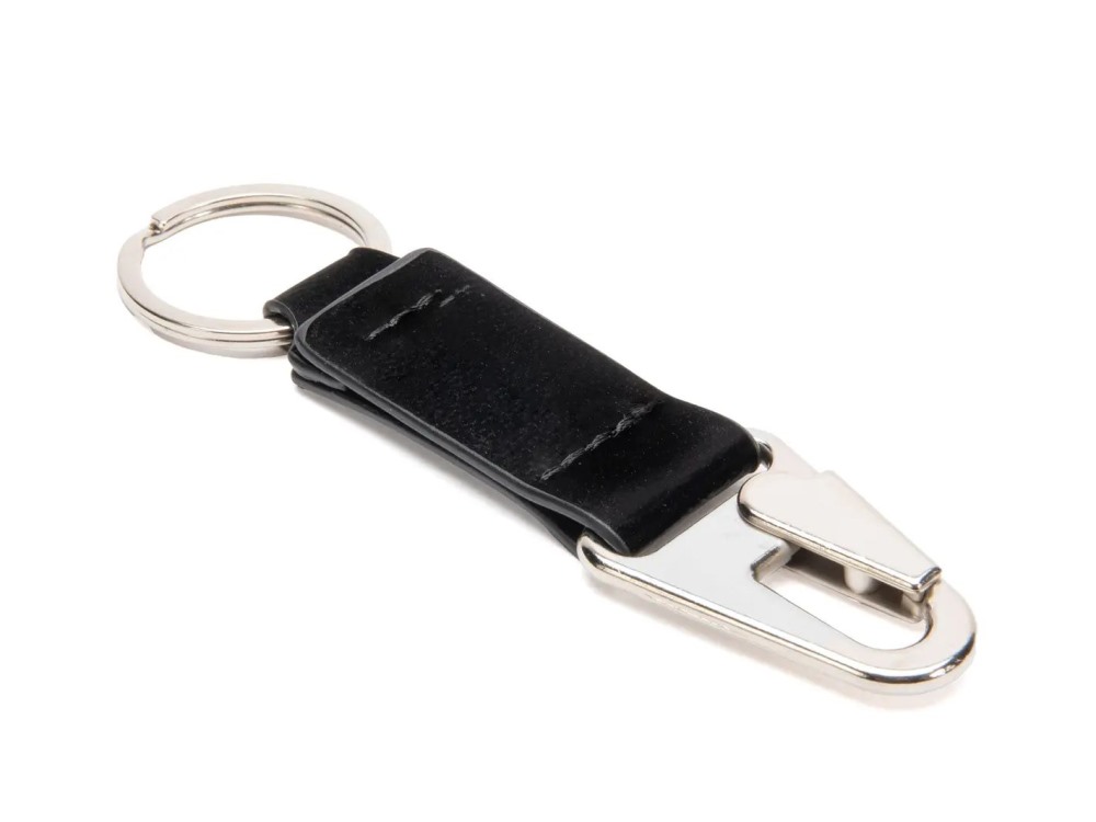 John Fluevog Wocket - Black Vegan | Simple Keychain With Clip