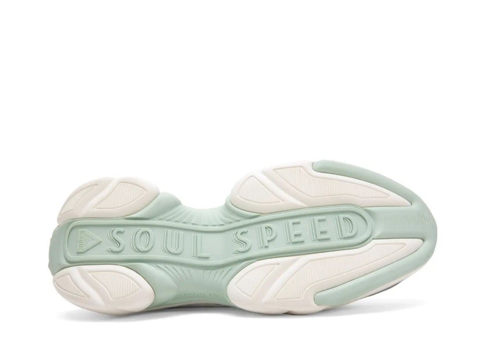 John Fluevog Maverick - Silver/Sage | Sneaker-Style Penny Loafers