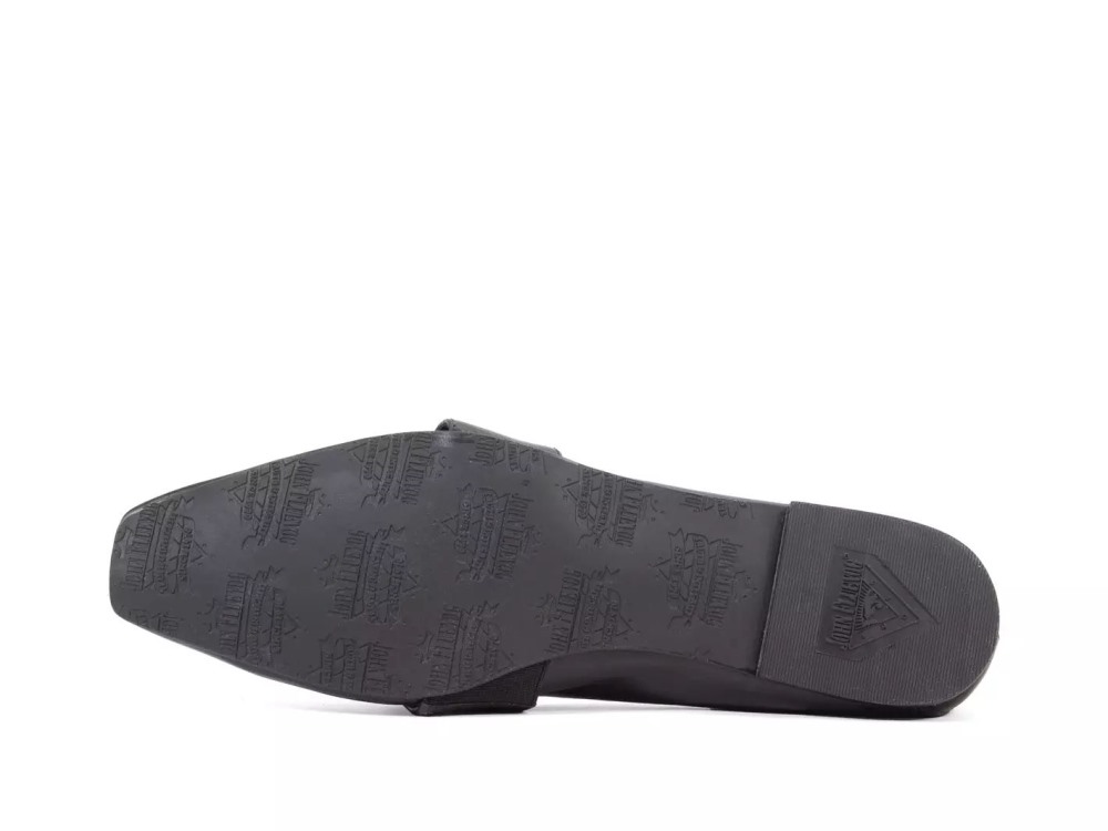 John Fluevog Misty - Black | Slip-On Mary Jane Flats