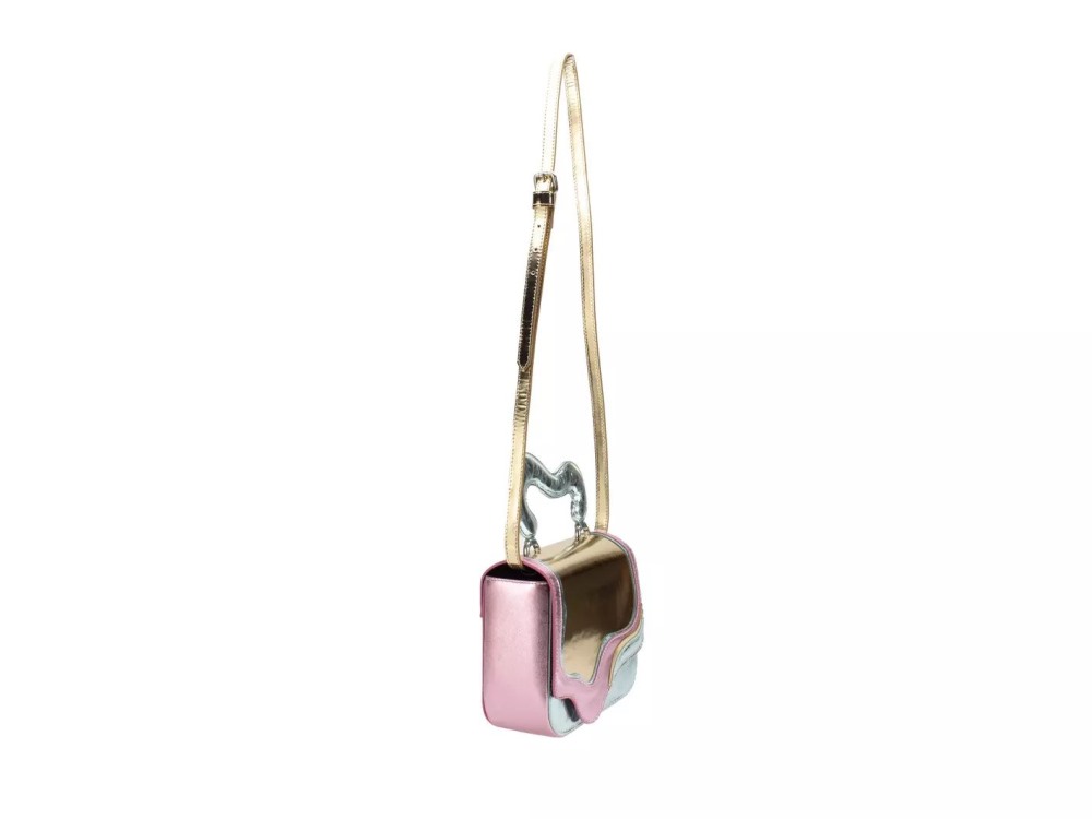 John Fluevog Jeannie - Multi Metallic | Metallic handbag with strap