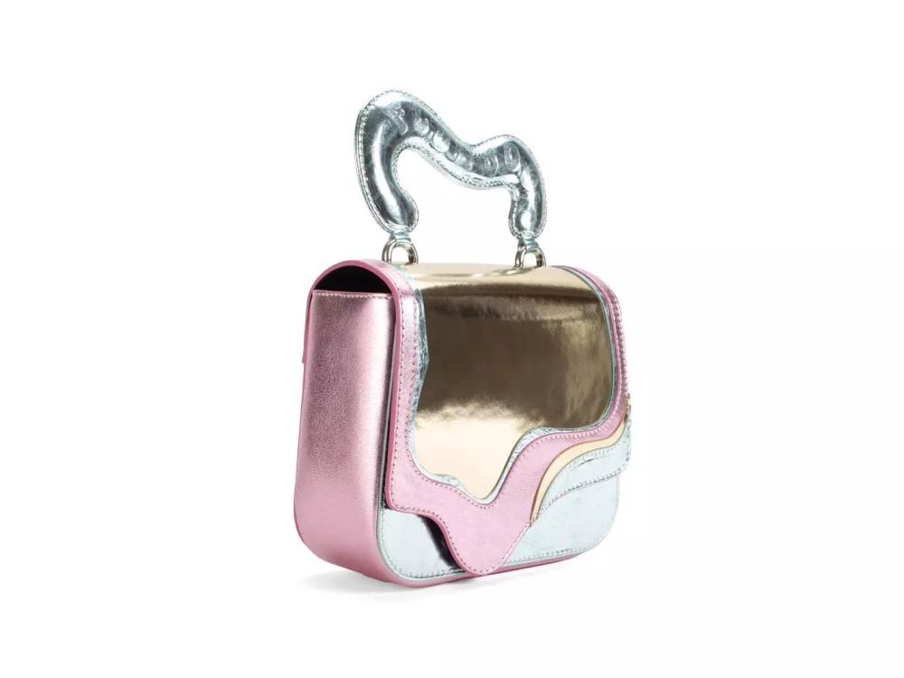 John Fluevog Jeannie - Multi Metallic | Metallic handbag with strap
