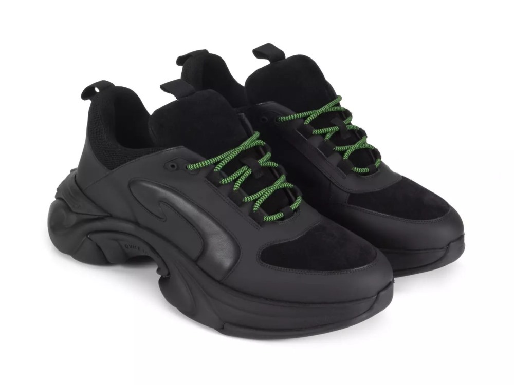 John Fluevog Duesy - Black | Chunky Sneakers