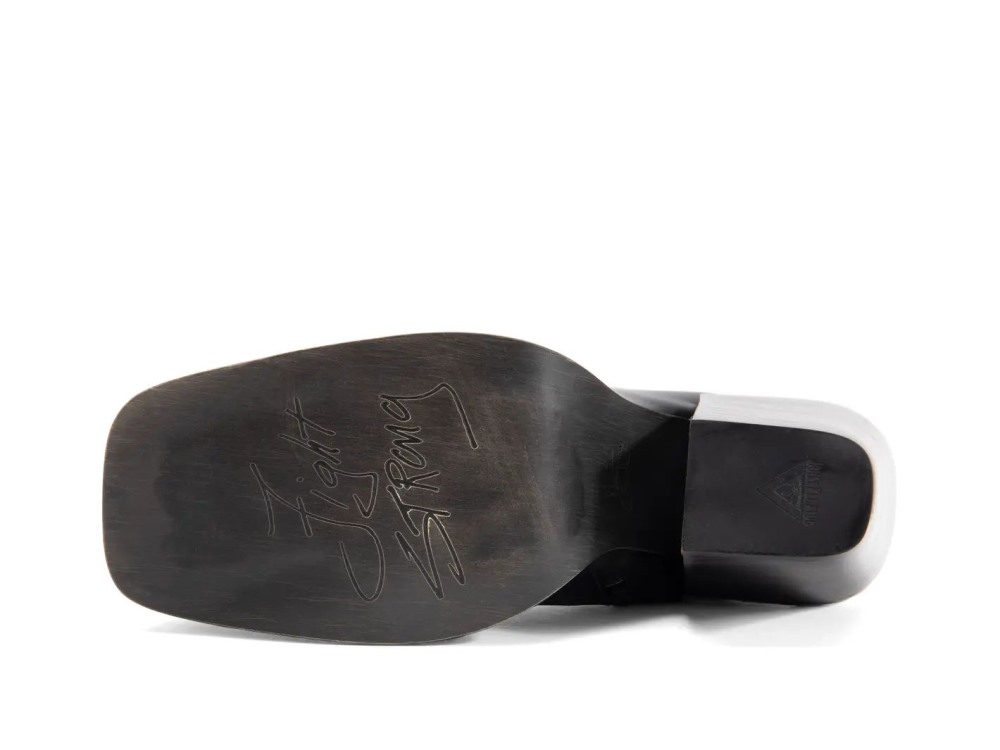 John Fluevog Olivia - Black | Zip-Up Ankle Boots with Laces