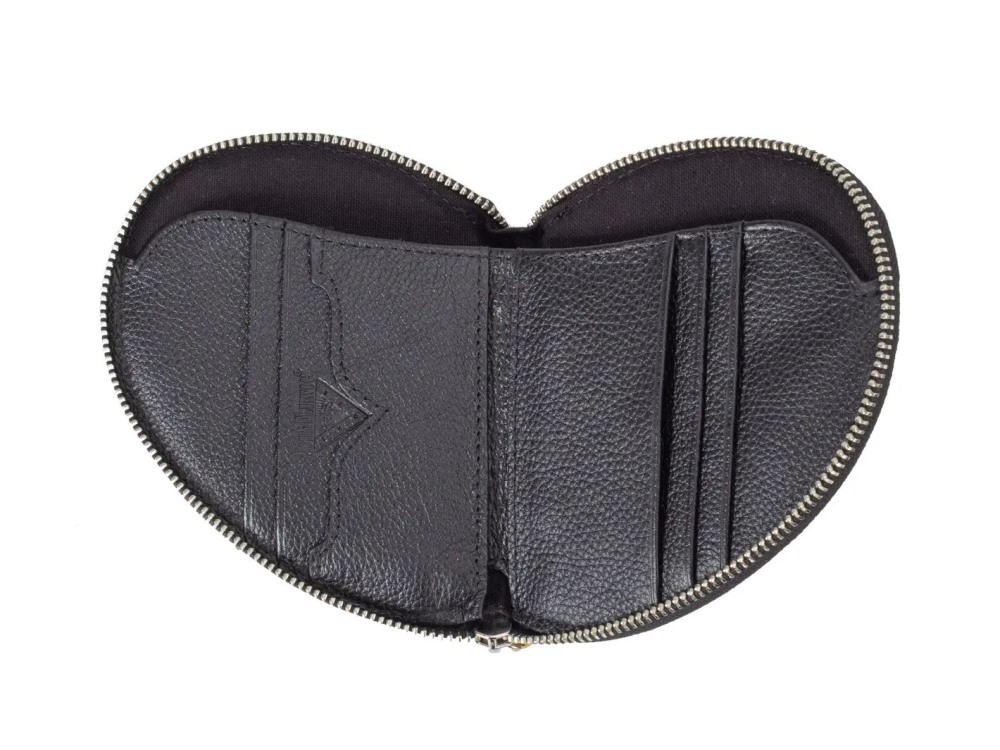 John Fluevog Zazzle - Yellow | Asymmetrical zip-up wallet