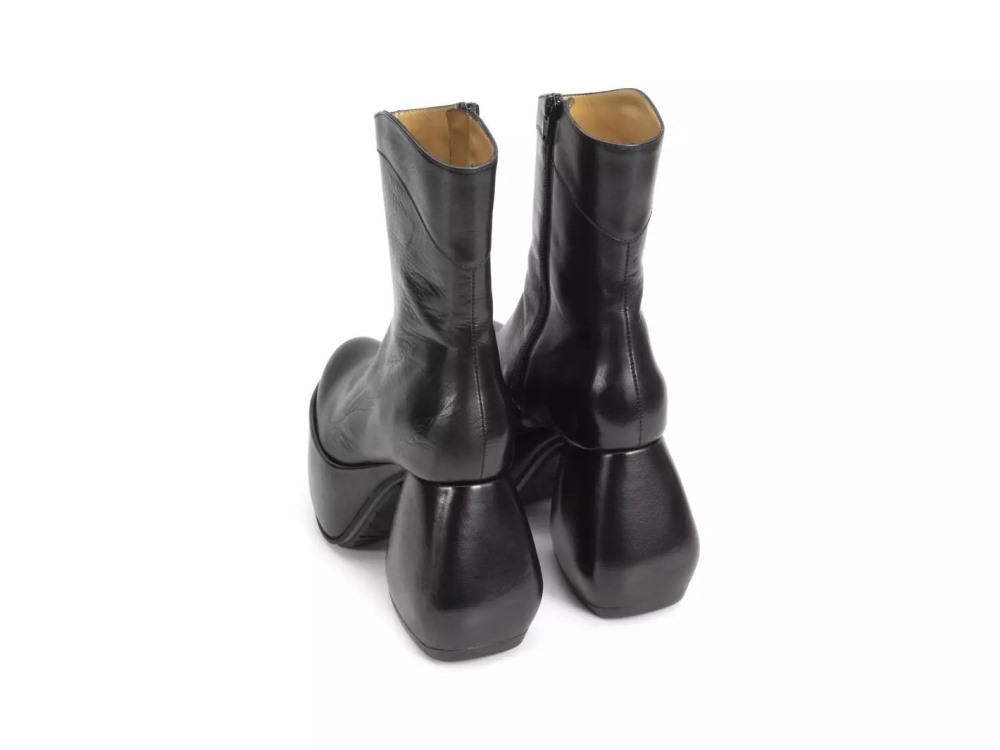 John Fluevog Jive - Black | Mid-Calf Platform Boots