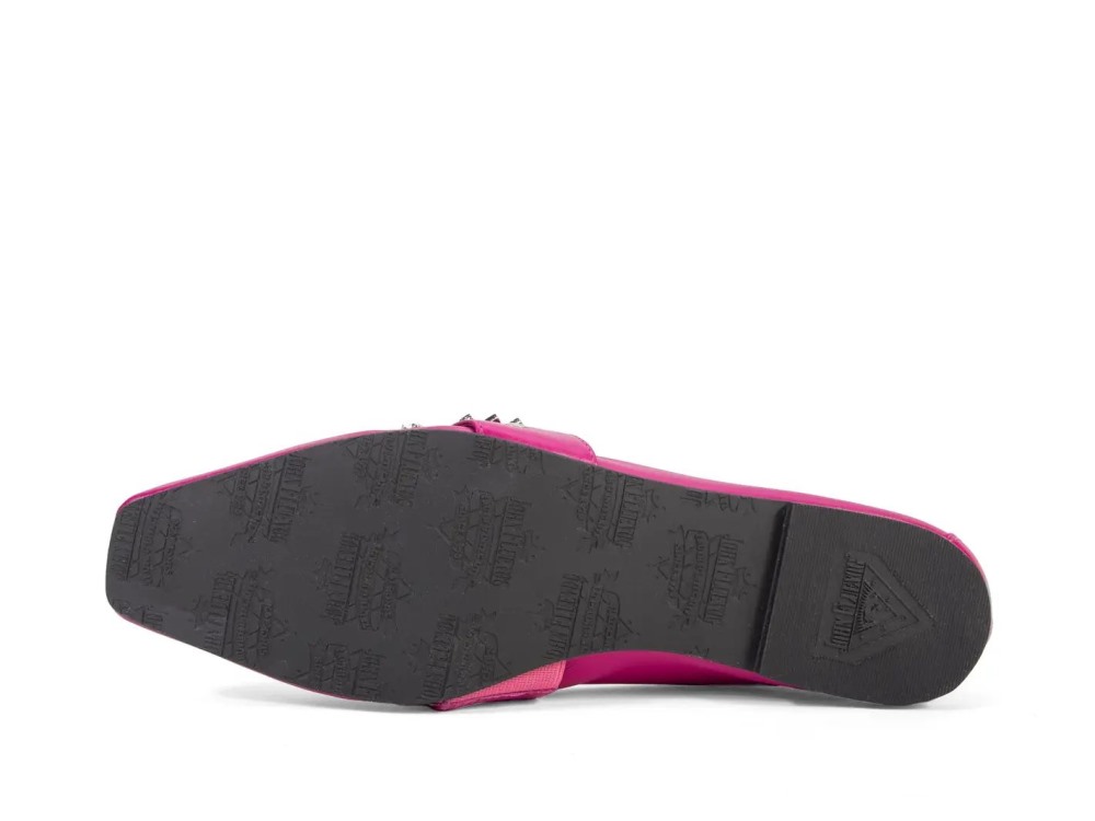 John Fluevog Misty - Magenta | Slip-On Mary Jane Flats