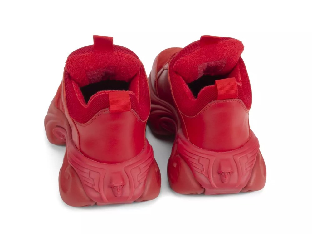 John Fluevog Duesy - Red | Chunky Sneakers