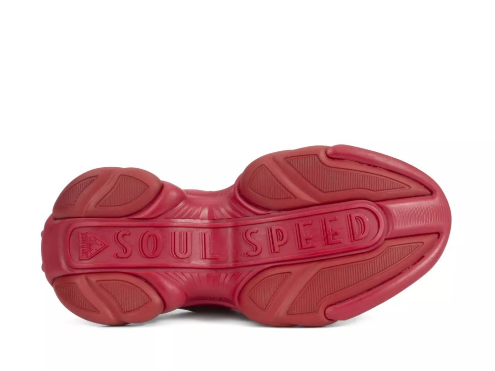 John Fluevog Duesy - Red | Chunky Sneakers