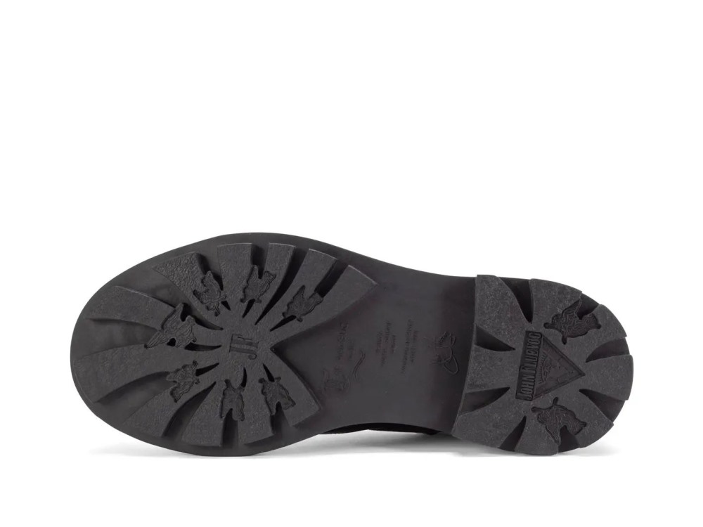 John Fluevog Supervog - Charcoal/Navy | Classic Lace-Up Derby Shoes