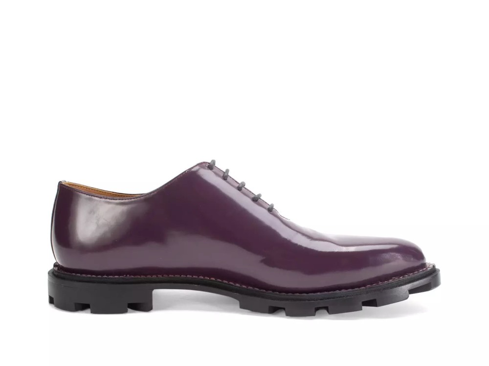 John Fluevog Hunsbury Meadow - Purple | Simple Lace-Up Shoes