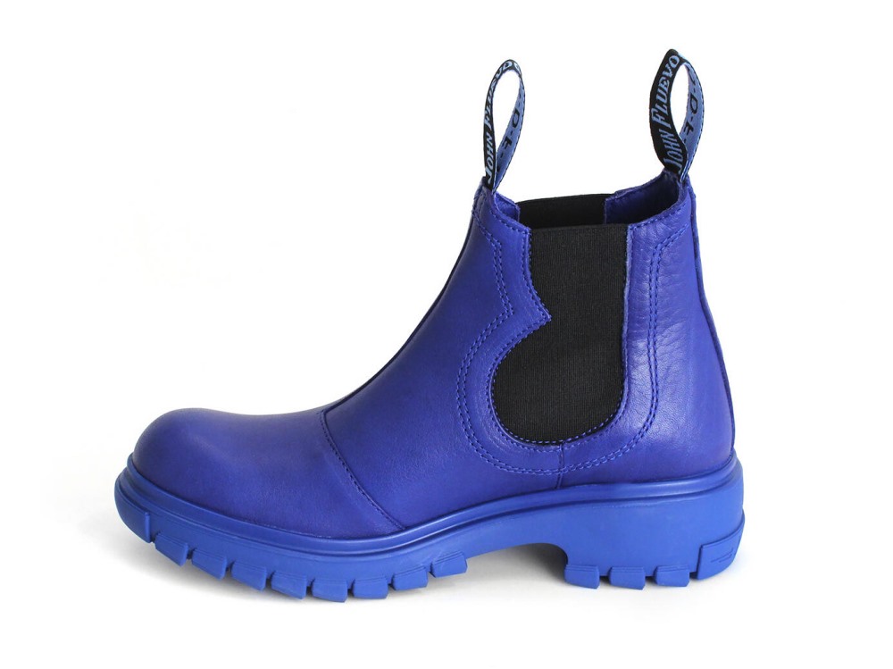 John Fluevog Jeudi - Blue | Chelsea Boots