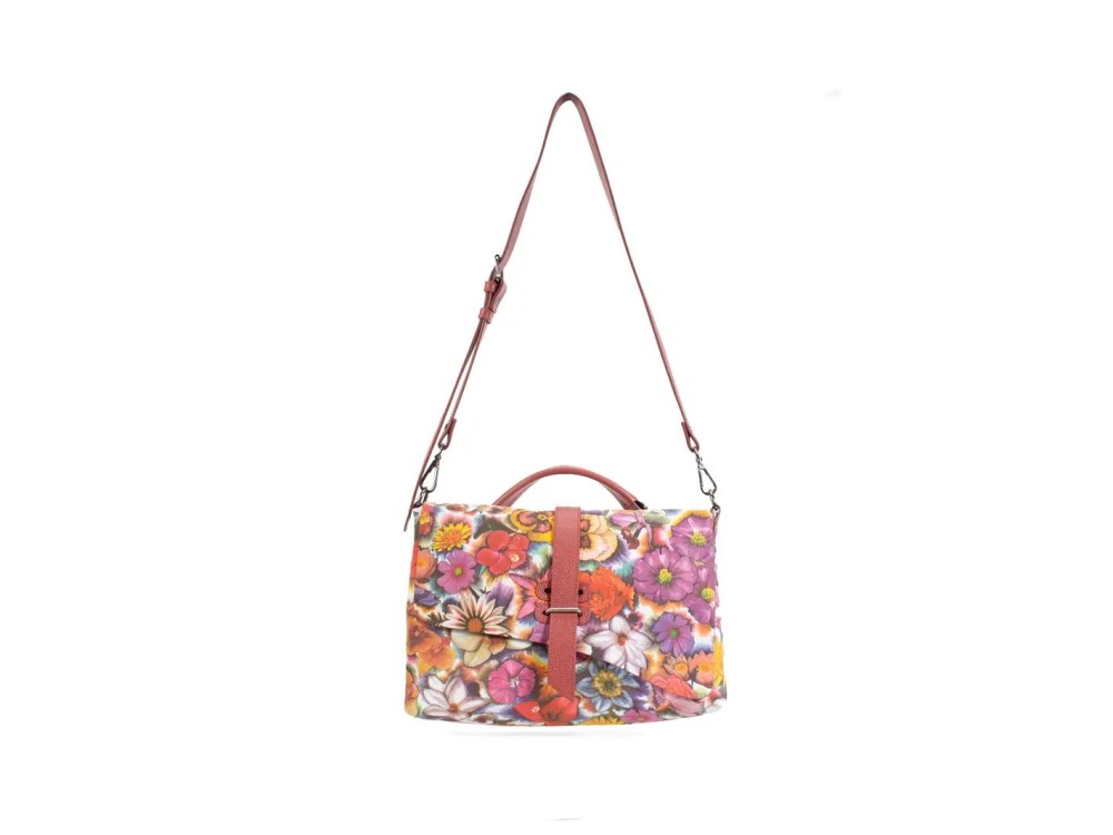 John Fluevog Judy - Floral | Crossbody bag with handle