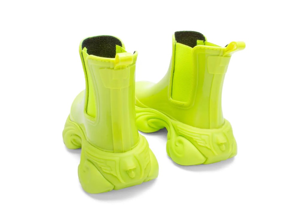 John Fluevog Fury - Yellow Vegan | Chelsea Rain Boots