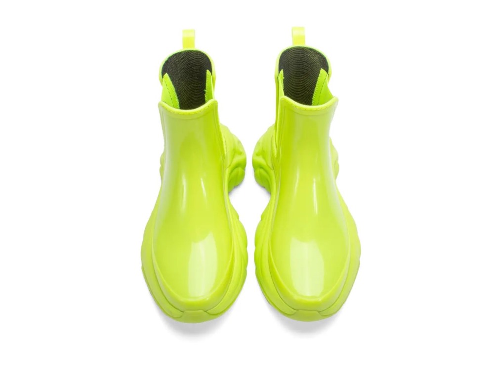 John Fluevog Fury - Yellow Vegan | Chelsea Rain Boots