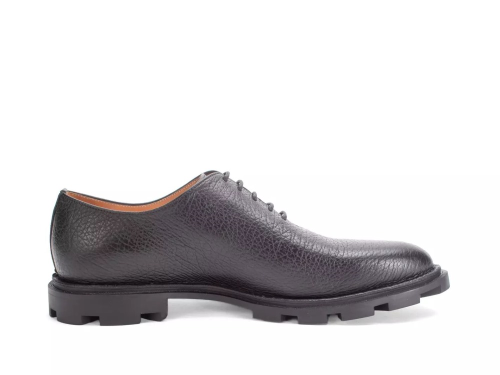 John Fluevog Hunsbury Meadow - Black | Simple Lace-Up Shoes