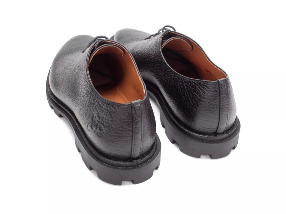 John Fluevog Hunsbury Meadow - Black | Simple Lace-Up Shoes