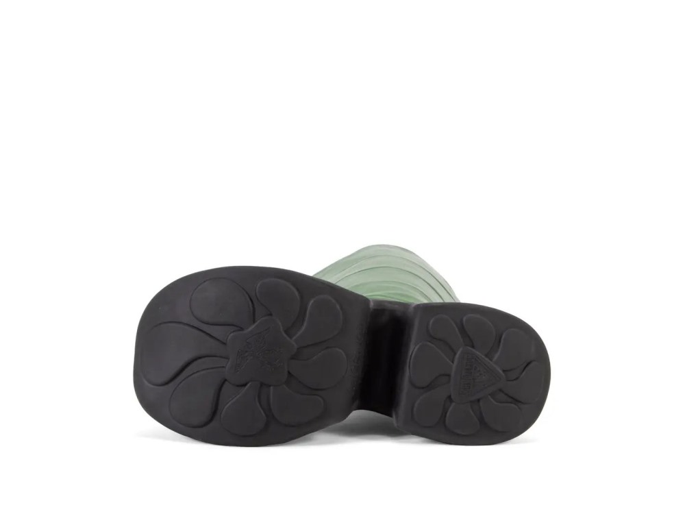 John Fluevog Paloma - Green | Knee-High Platform Boots