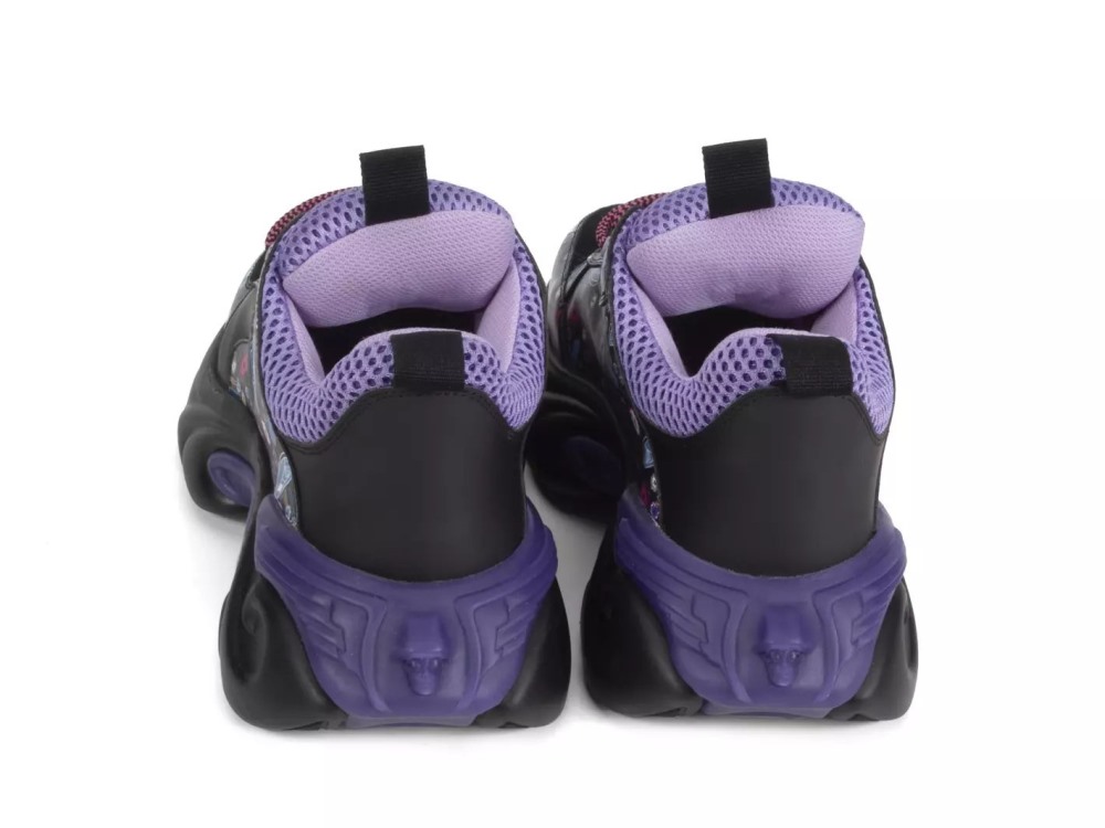 John Fluevog Duesy - Purple/Black | Chunky Sneakers