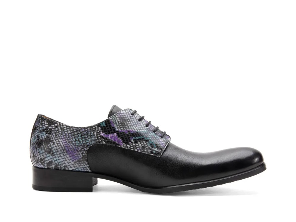 John Fluevog Luciano - Multi Snake | Sleek Derby Shoes