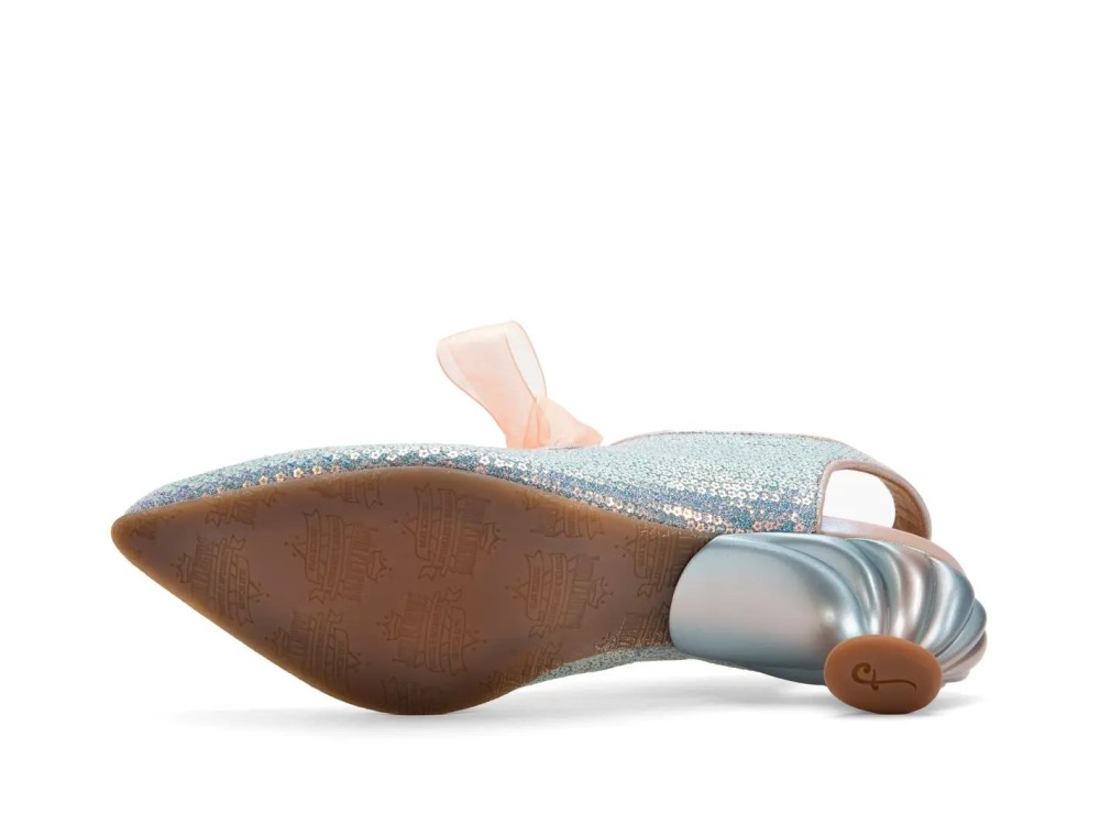 John Fluevog Ficta - Iridescent Sequin | Elegant Slingback Heels