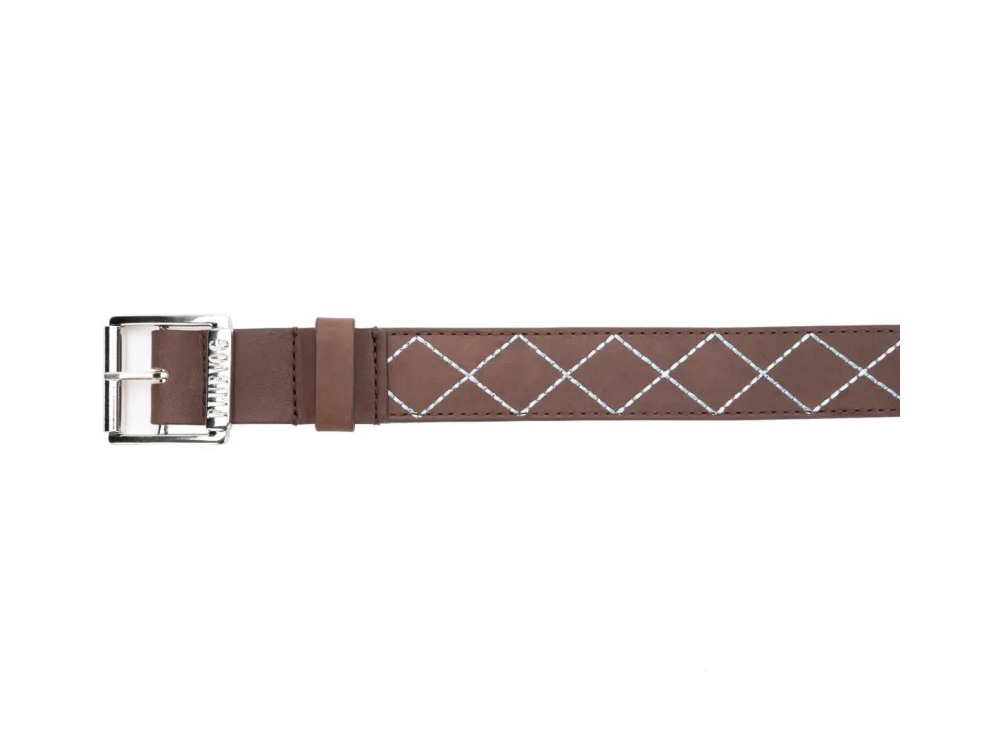 John Fluevog Nelson Belt - Brown/Blue | Argyle Style Belt