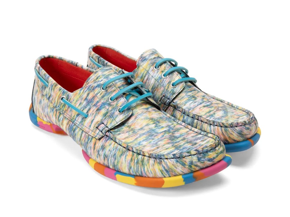 John Fluevog Sailor Swift - Multi Colour | Loafer Boat Shoes