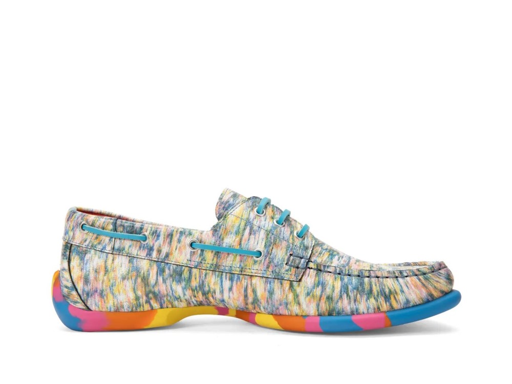 John Fluevog Sailor Swift - Multi Colour | Loafer Boat Shoes