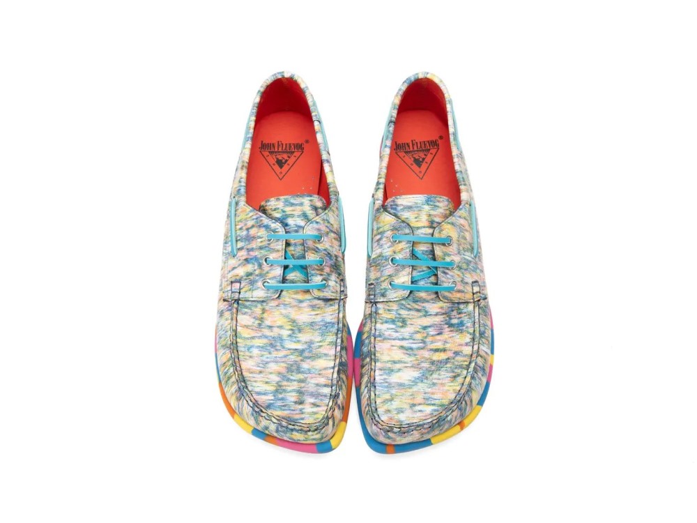 John Fluevog Sailor Swift - Multi Colour | Loafer Boat Shoes