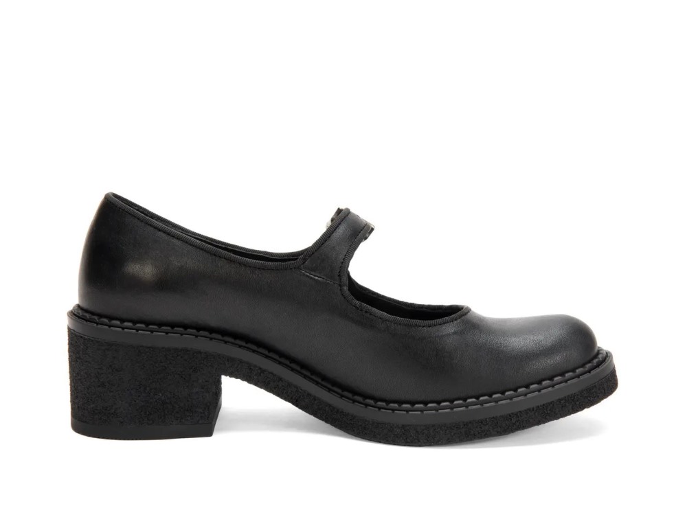 John Fluevog Lazybone - Black | Cute Mary Jane Heels