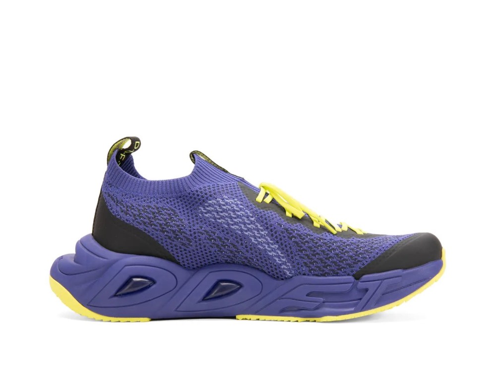 John Fluevog Velocity Prism - Purple | Breathable Knit Sneakers