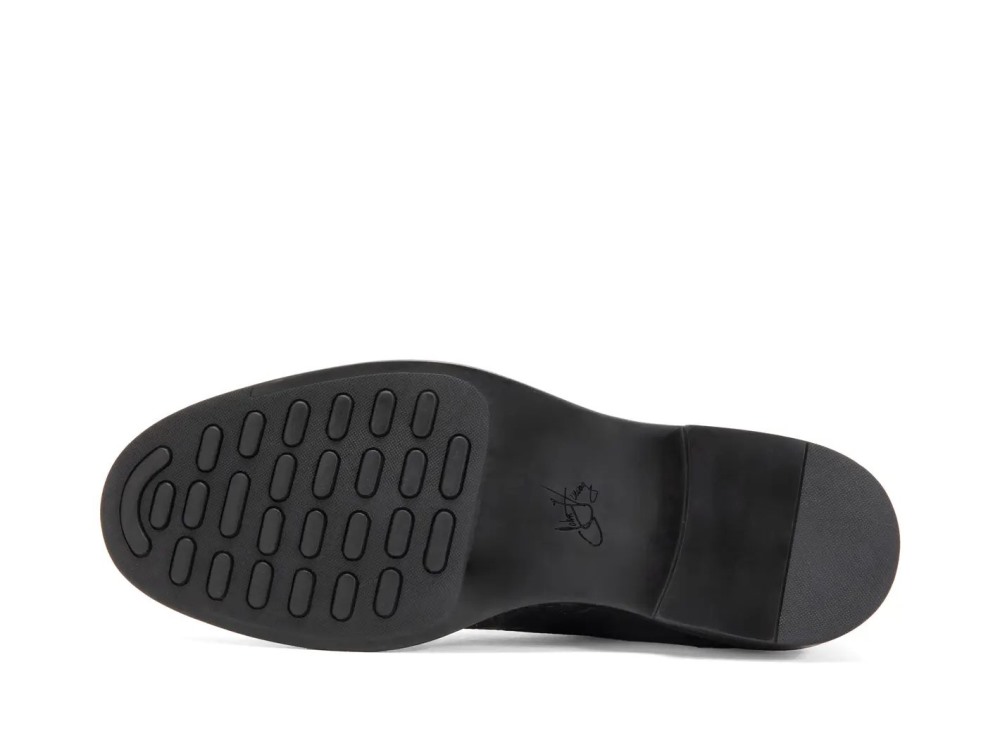 John Fluevog Sorter - Black | Lace-Up Chelsea Boots