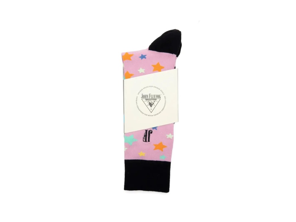 John Fluevog Bianca Vog Socks - Purple/Multi | Starry Socks
