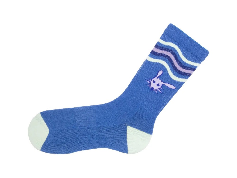 John Fluevog Charlie - Light Blue/Sage | Freddy Varsity Socks